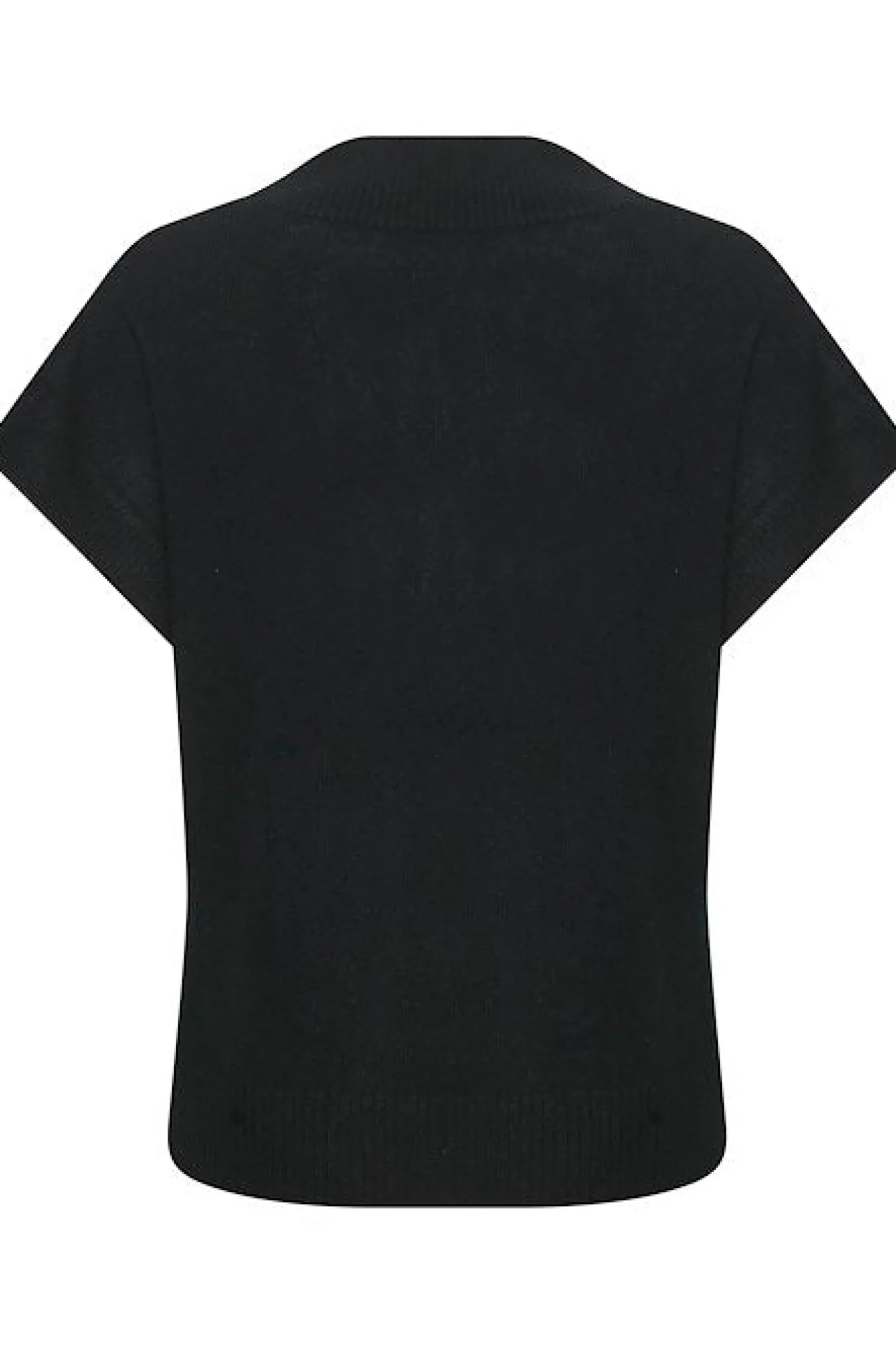 Hevin Black 100% Cashmere Pullover