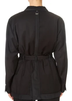 High Talent Belted Blazer Black