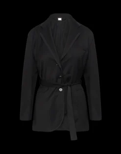 High Talent Belted Blazer Black