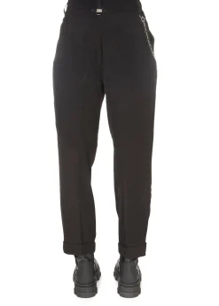 High Understated Trousers Black