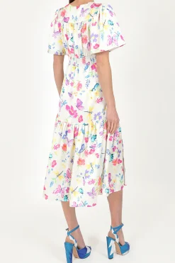 Imelda Cream Bug Dress