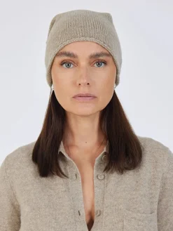 Ines Cashmere Beanie Hat
