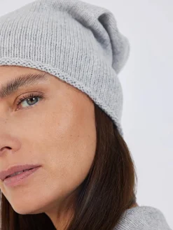 Ines Cashmere Beanie Hat