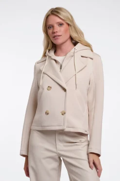 Jennifer Birch Biker with Detachable Hood