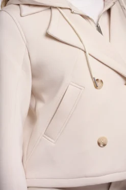 Jennifer Birch Biker with Detachable Hood