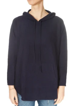 Jessimara Knitwear Harper Navy Pullover Hoodie