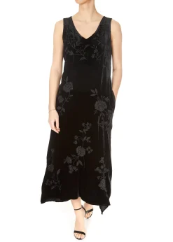 Johnny Was Vixie Velvet Tank Dress