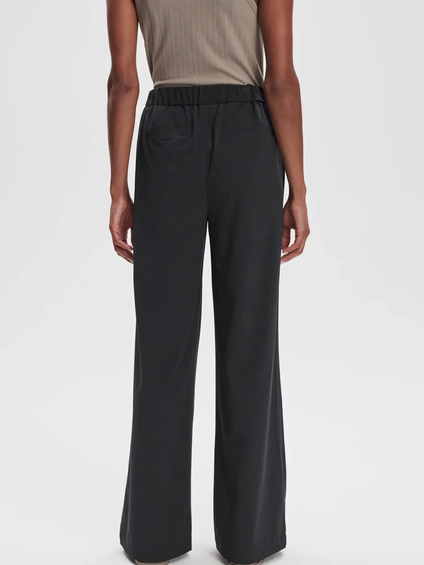 Kayson Black Wide Leg Pant 29.5"