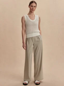 Kayson Sage Grey Wide Leg Pant 29.5