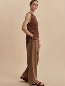 Kayson Taupe Stone Wide Leg Pant 29.5