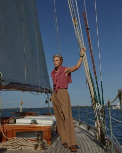 Kayson Taupe Stone Wide Leg Pant 29.5