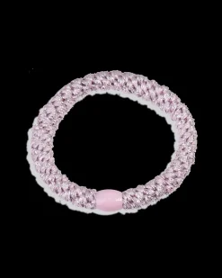 KKNEKKI Hair Tie Light Pink Glitter
