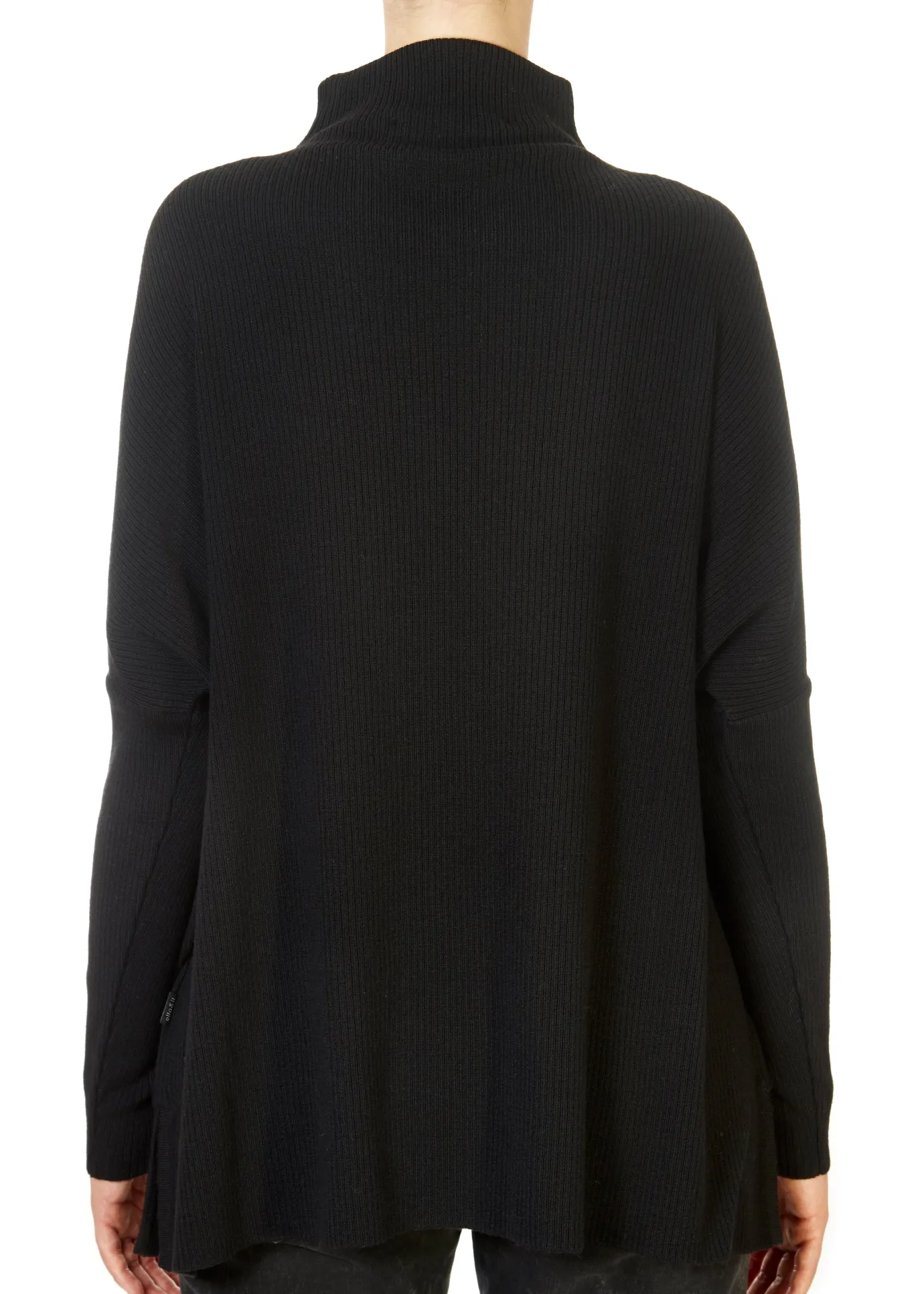 'Krisy' Black Merino Sweater