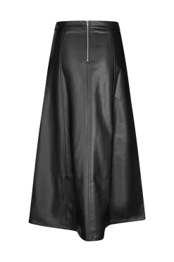 Lazise Black Maxi Skirt