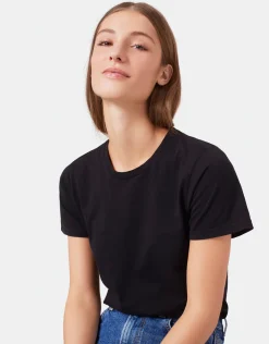Light Organic Tee Deep Black