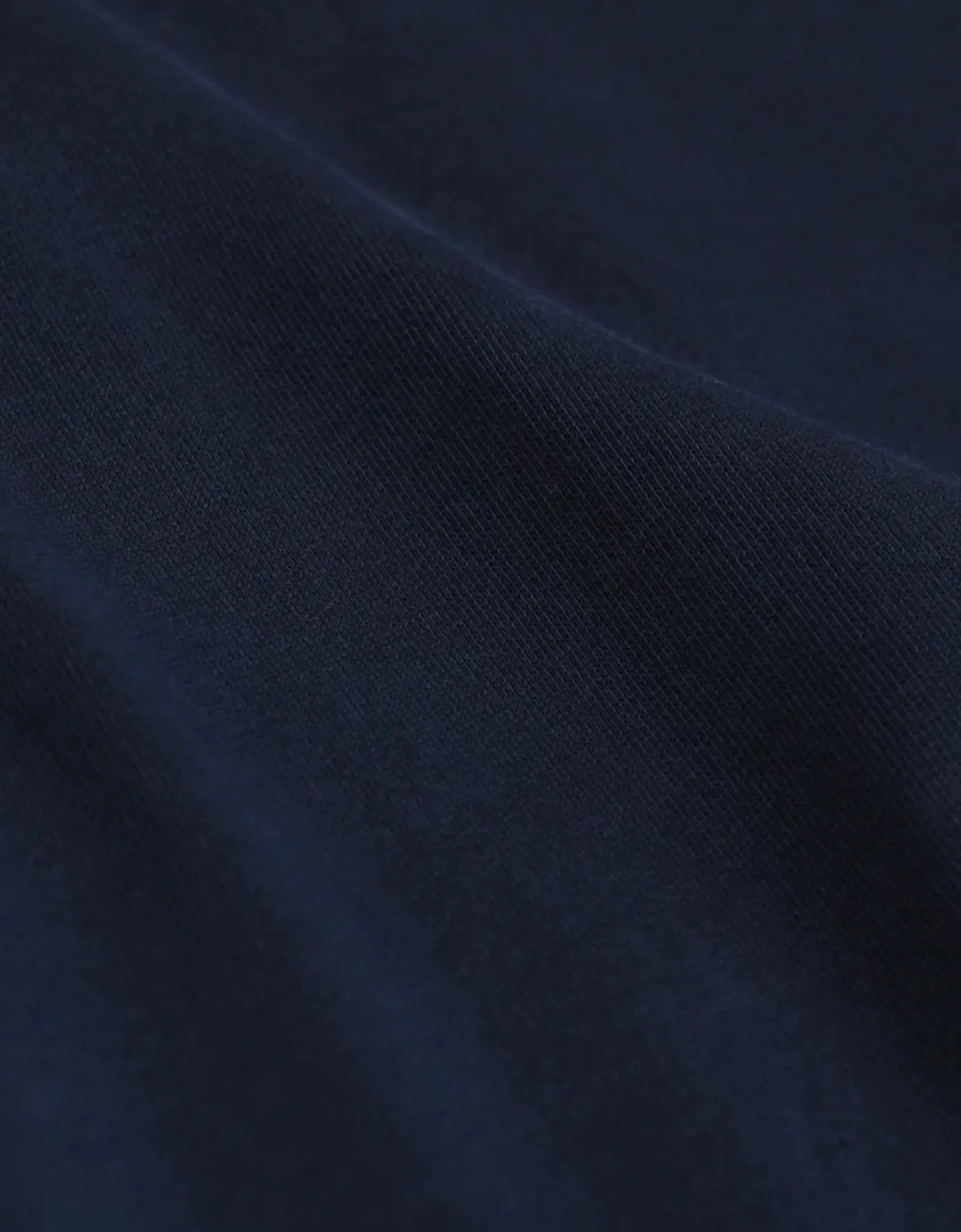 Light Organic Tee Navy Blue