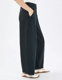 Limbo Pinstripe Lantern Trousers