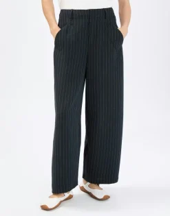 Limbo Pinstripe Lantern Trousers