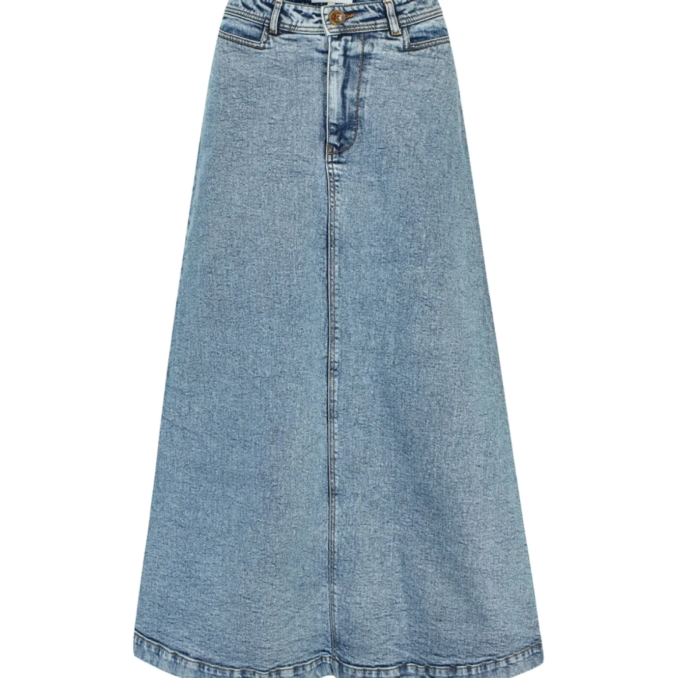 Luna Denim Maxi Skirt