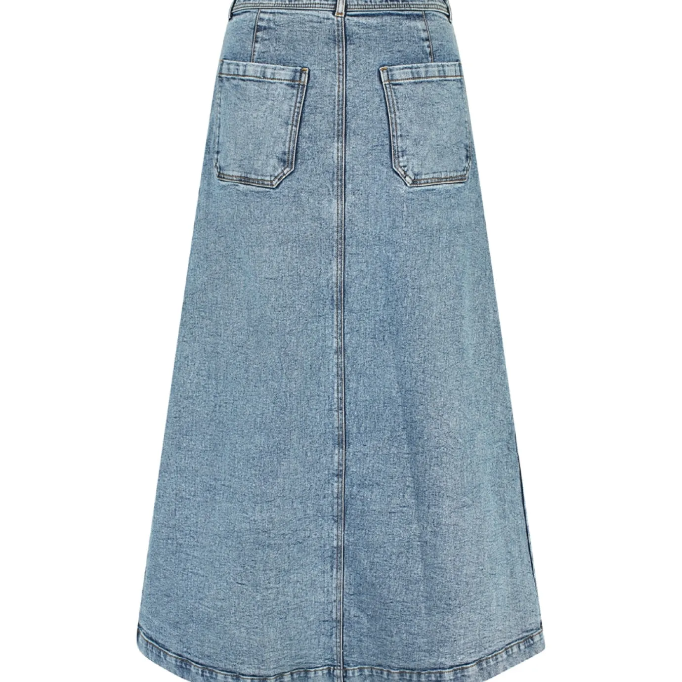 Luna Denim Maxi Skirt