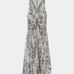 Mino Snake Print Dress