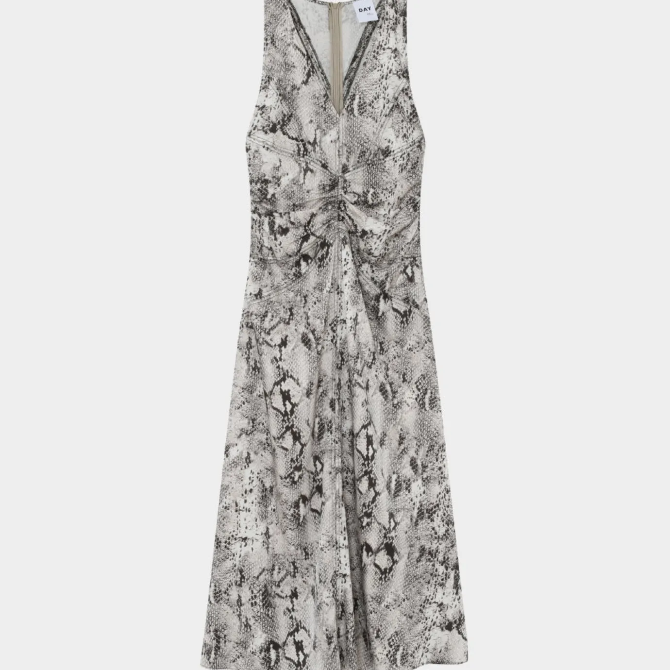 Mino Snake Print Dress