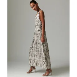 Mino Snake Print Dress