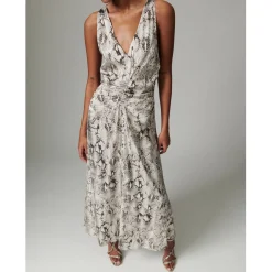 Mino Snake Print Dress