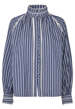 Monia Blouse with Collar