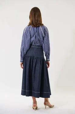 Monia Blouse with Collar