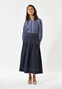 Monia Blouse with Collar