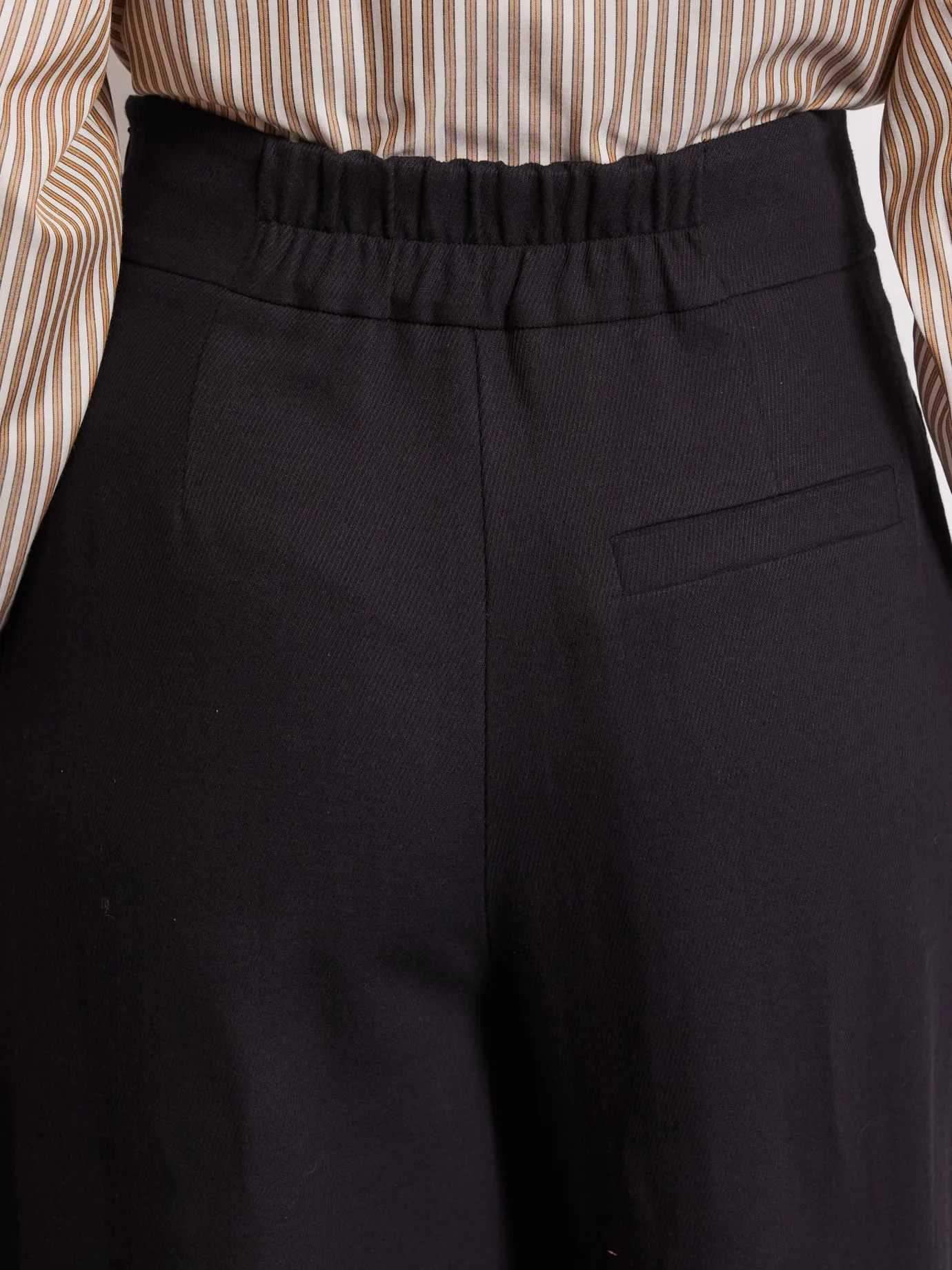 Nellie Black High Waisted Trousers