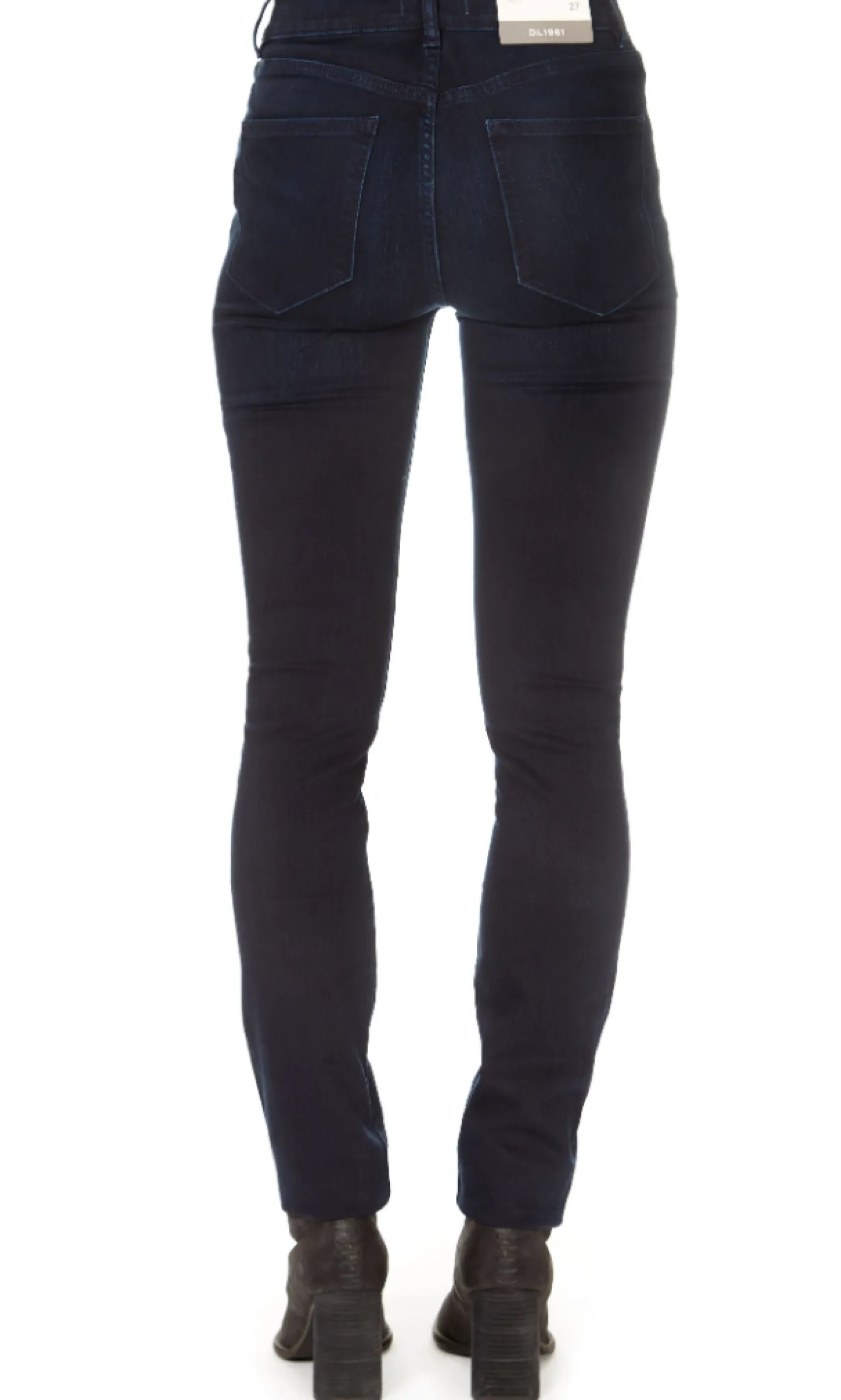 'Nina Pierre' Dark Blue High Waisted Jeans