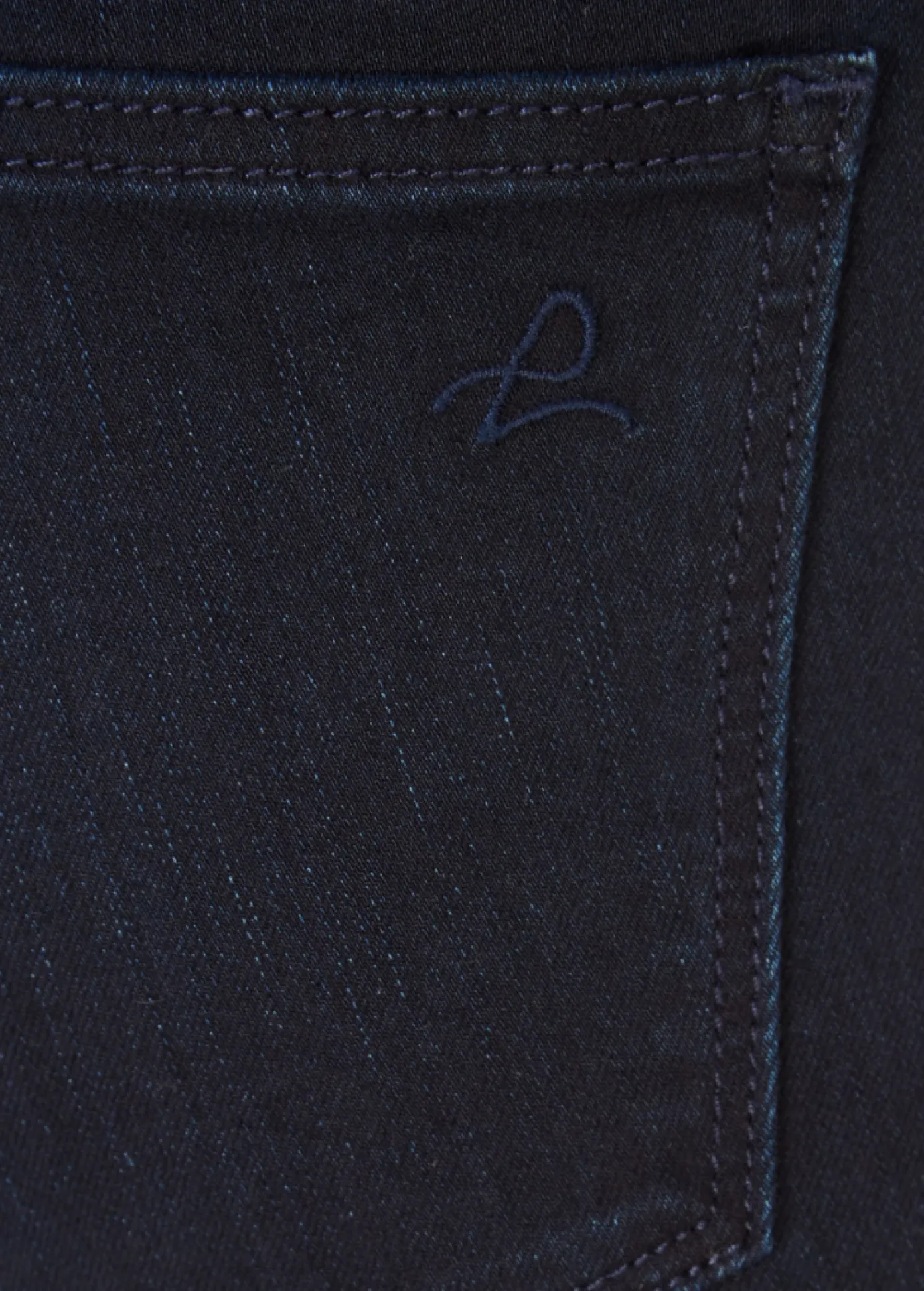 'Nina Pierre' Dark Blue High Waisted Jeans