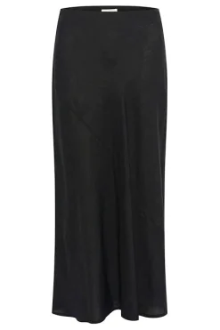 Nitta Navy Linen Skirt