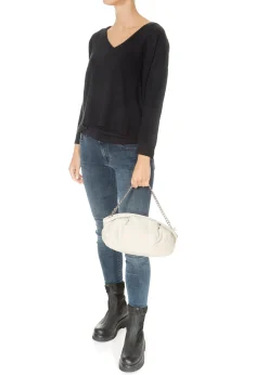 Núnoo Lin Beige Leather 'Shoulder Bag'