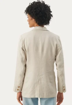 Nyan Beige Linen Blazer