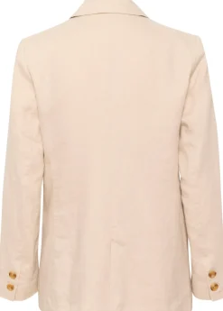 Nyan Beige Linen Blazer
