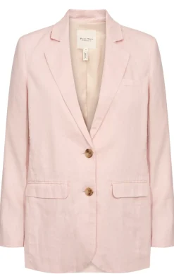 Nyan Pink Linen Blazer