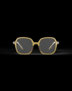 Office Golden Green Reading Glasses