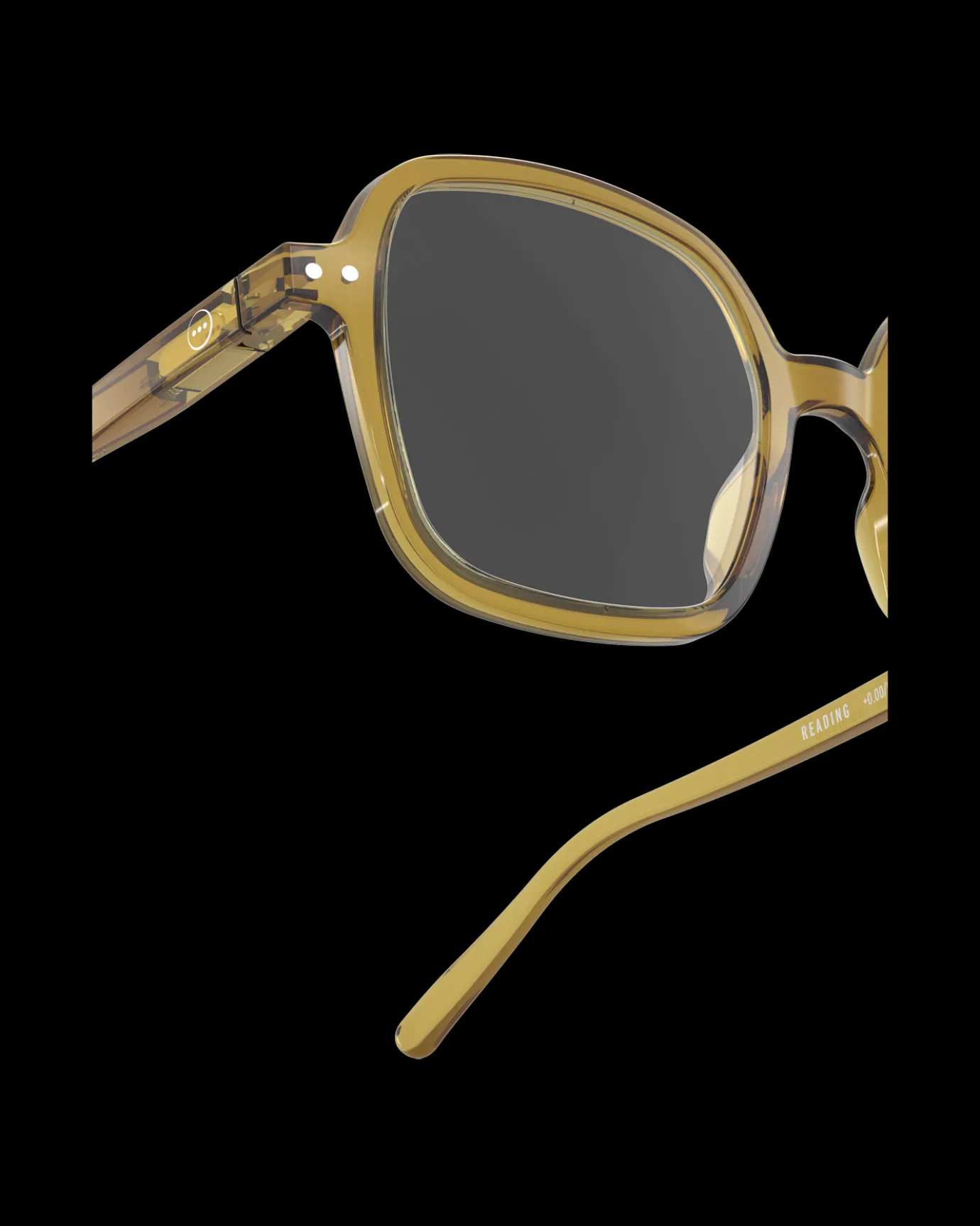 Office Golden Green Reading Glasses