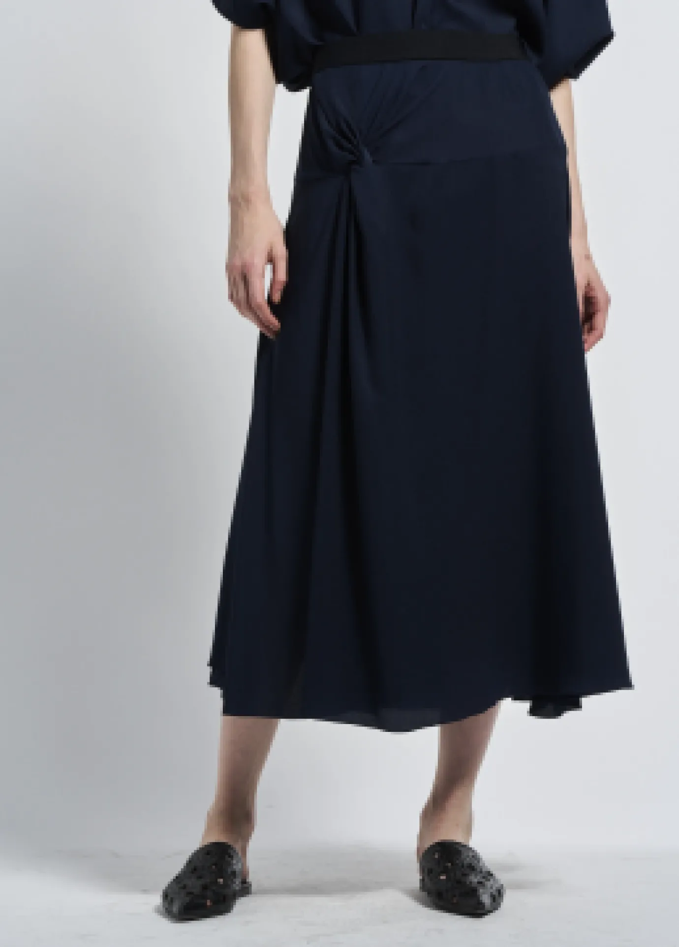 "On Point" Navy Skirt