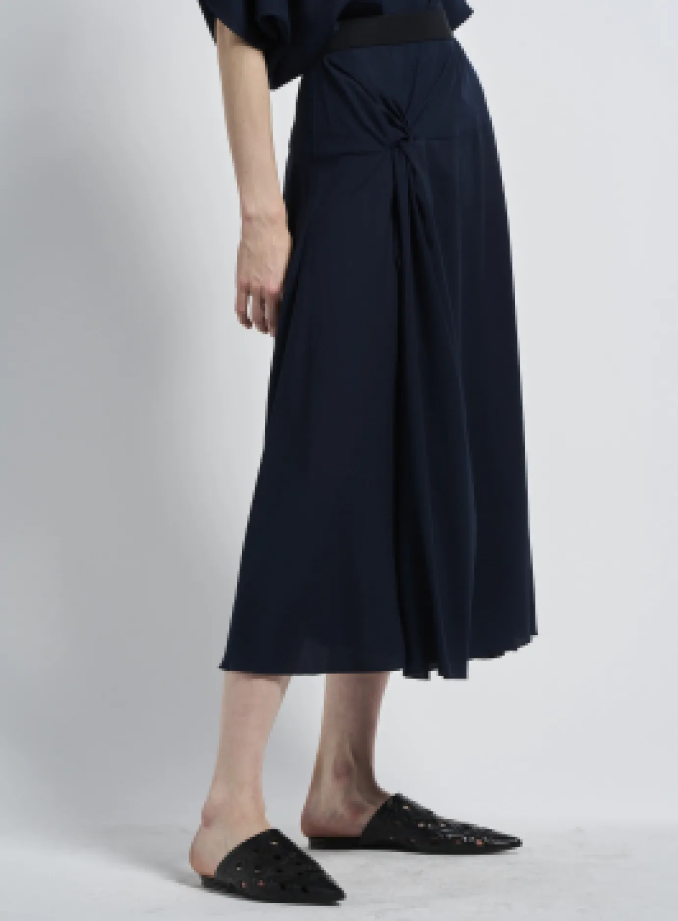"On Point" Navy Skirt