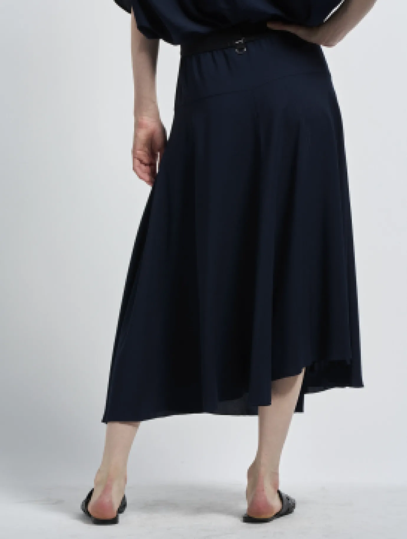 "On Point" Navy Skirt