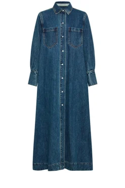 Opera Denim Maxi Dress