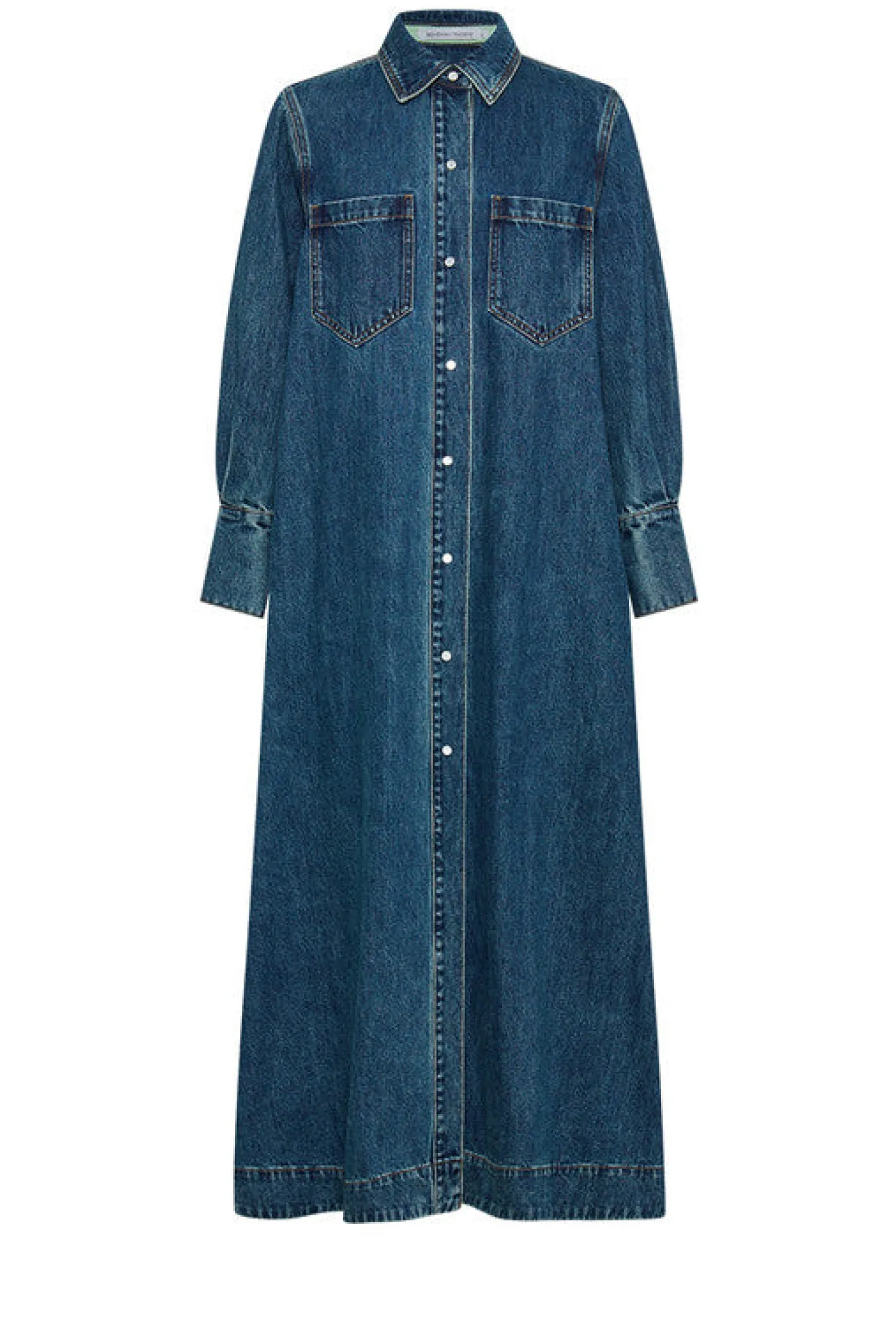Opera Denim Maxi Dress