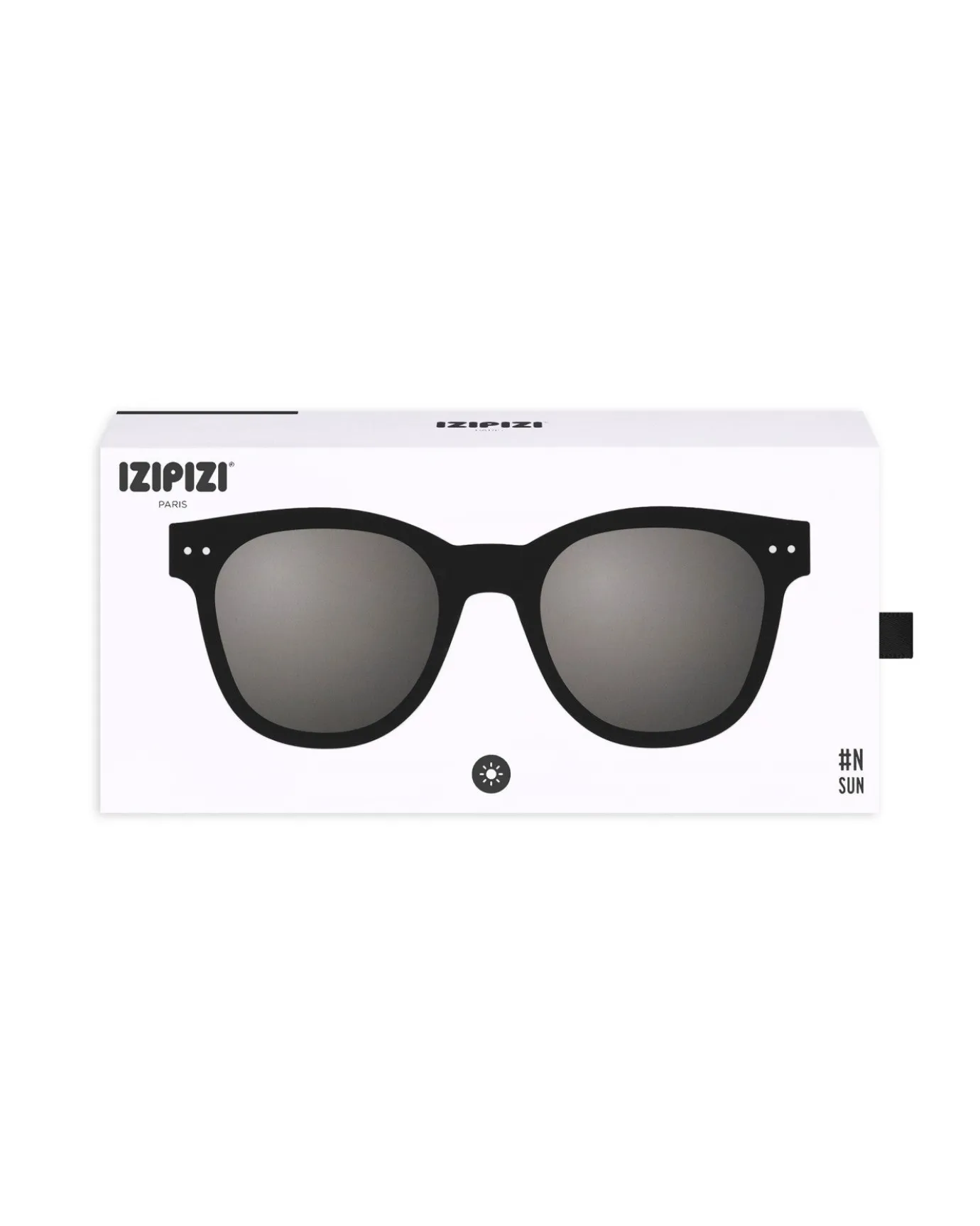 Oversized Black Trapeze Sunglasses