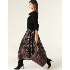 Pippa Sequin Midi Skirt