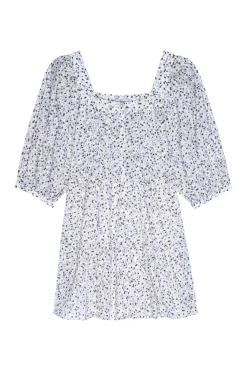 Rails Pippa Watercolour Buds Tiered Dress