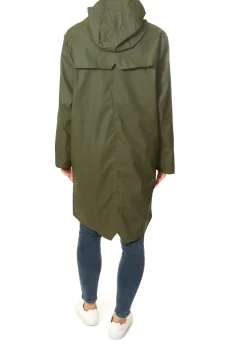 Rains Green 'Long Jacket'